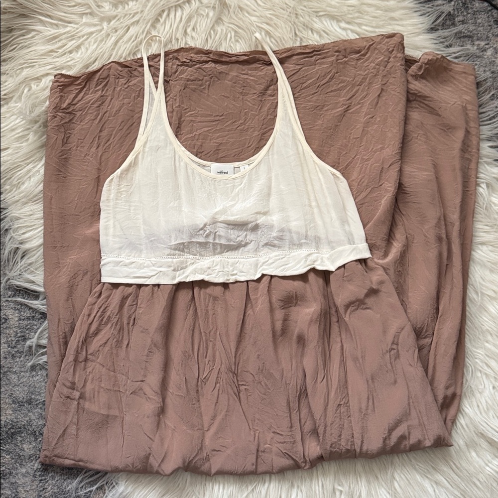 Wilfred Silk Bisous Midi Dress size S - Picture 2 of 5